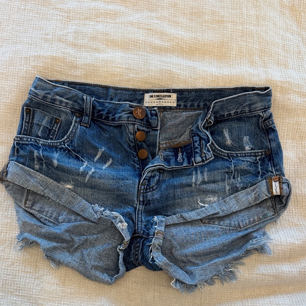 One Teaspoon Denim Shorts